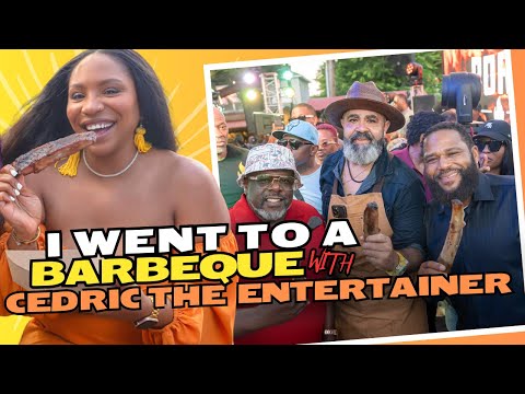 I Went to a BBQ with Cedric The Entertainer [VLOG]