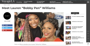 Bobby Pen featured in Voyage LA